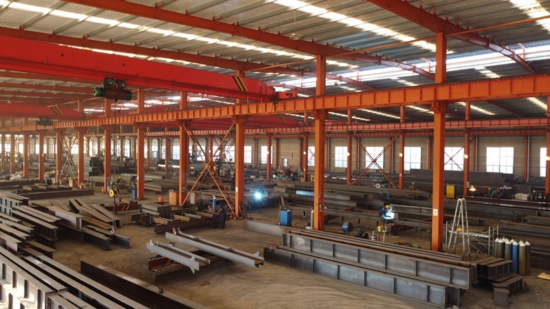 钢结构生产车间